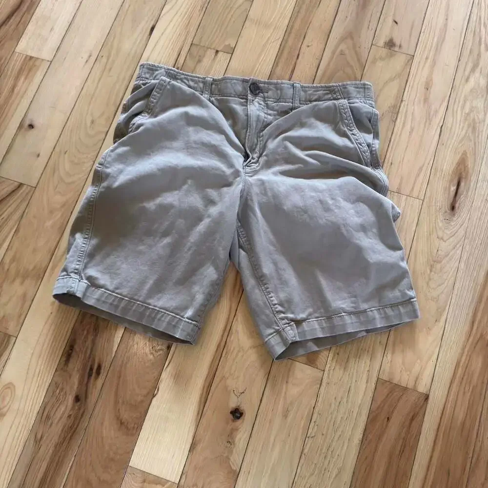 Urban Pipeline UltraFlex Khaki Flat Front Shorts Size 34
